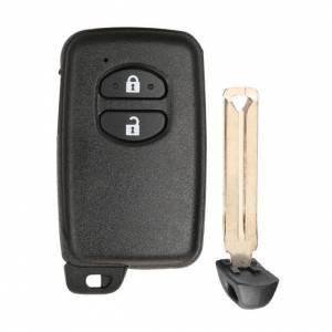 Корпус смарт ключа TOYOTA 2 кнопки + вставка TOY48