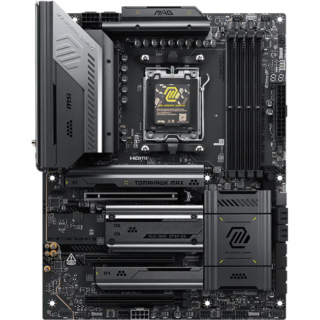 Материнская плата MSI MAG X870E TOMAHAWK MAX WIFI — для бизнеса и офиса