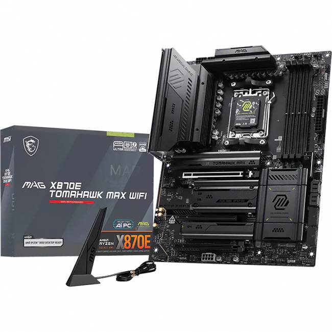 Материнская плата MSI MAG X870E TOMAHAWK MAX WIFI — для бизнеса и офиса