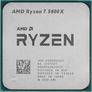 Процессор AMD Ryzen 7 5800X (100-000000063) Процессор AMD Ryzen 7 5800X (100-000000063)