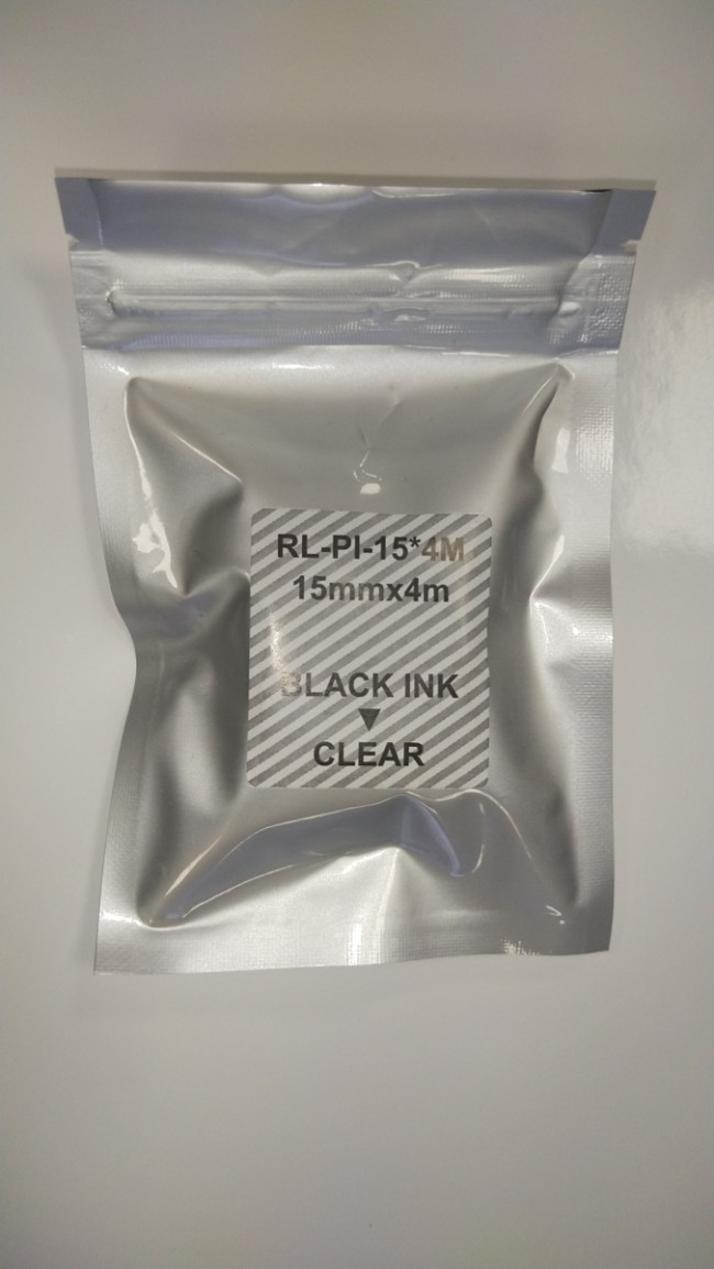 Лента Ninestar Information Technology Co RL-Pl-15x4M-BK/CL-110HW