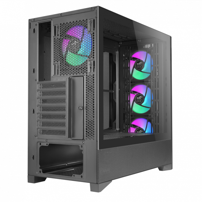 Корпус ПК без блока питания SAMA V42-BKAMA4X1-GL — для бизнеса и офиса