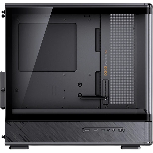 Корпус без блока питания JONSBO D200 Black — для бизнеса и офиса Корпус без блока питания JONSBO D200 Black — для бизнеса и офиса