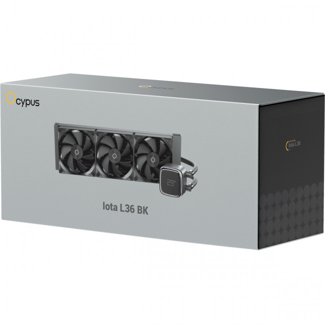 Система жидкостного охлаждения Ocypus Iota-L36-BK3ANWNN00X-GL Black — для бизнеса и офиса