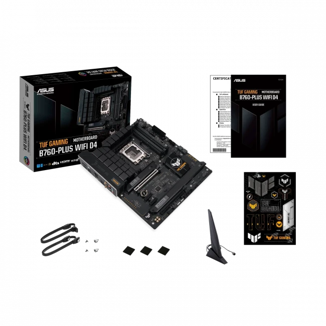 Материнская плата ASUS TUF GAMING B760-PLUS WIFI D4 — для бизнеса и офиса Материнская плата ASUS TUF GAMING B760-PLUS WIFI D4 — для бизнеса и офиса