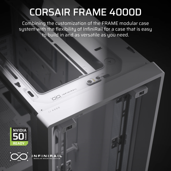 Корпус без блока питания Corsair CC-9011291-WW — для бизнеса и офиса