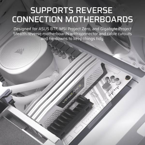 Корпус без блока питания Corsair CC-9011291-WW — для бизнеса и офиса