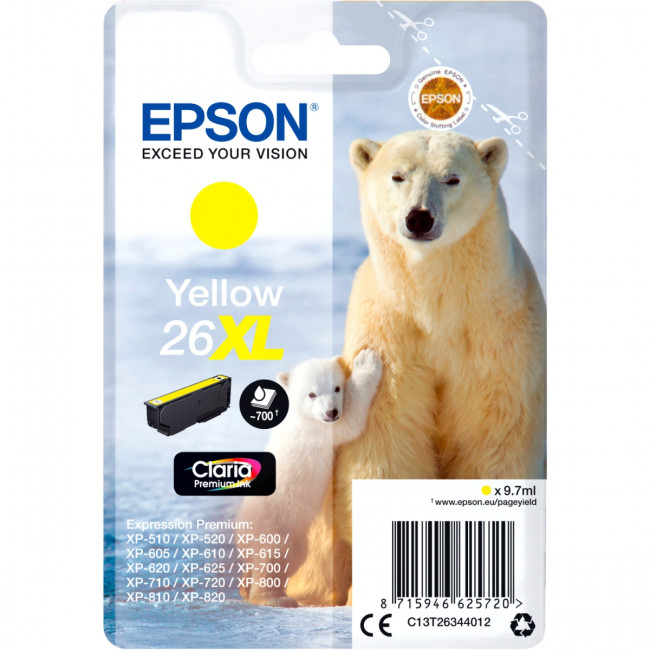 Картридж Epson C13T26344012 — для бизнеса и офиса