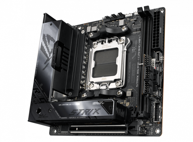 Материнская плата ASUS ROG STRIX X670E-I GAMING WIFI — для бизнеса и офиса