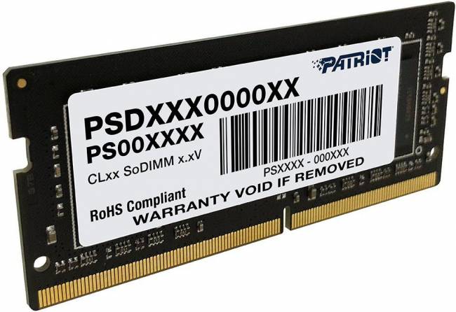 Память DDR4 8Gb 3200MHz Patriot PSD48G320081S — для бизнеса и офиса