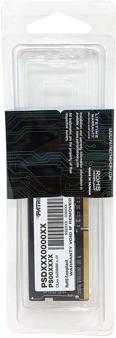 Память DDR4 8Gb 3200MHz Patriot PSD48G320081S — для бизнеса и офиса