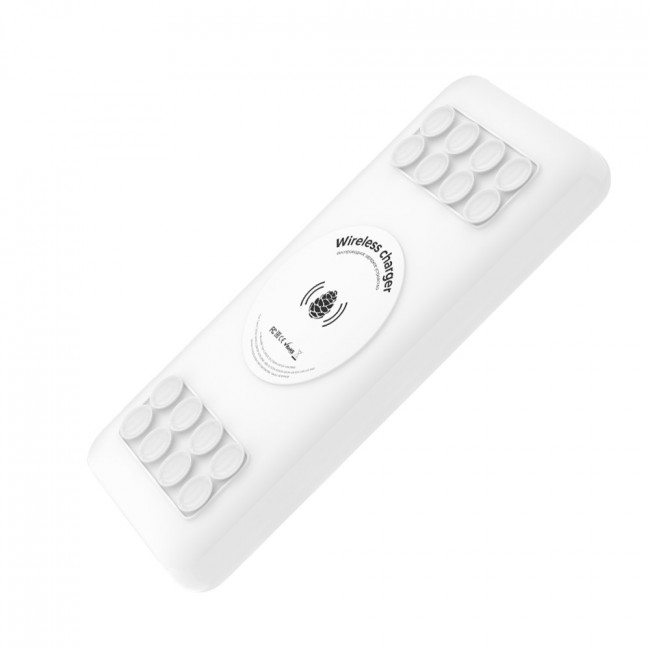 GCR PowerBank на 10000mAh беспроводная зарядка Qi с креплением 15W + QC 3.0 + PD 18W, белый, GCR-54774 Greenconnect GCR-54774