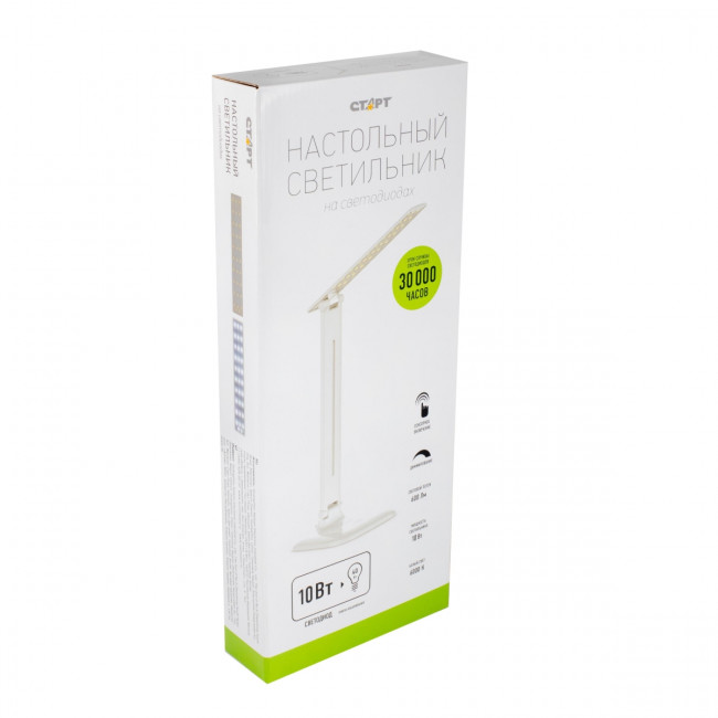 Светильник настольный светодиодный СТАРТ  CT58 белый Светильник настольный светодиодный СТАРТ CT58 белый
