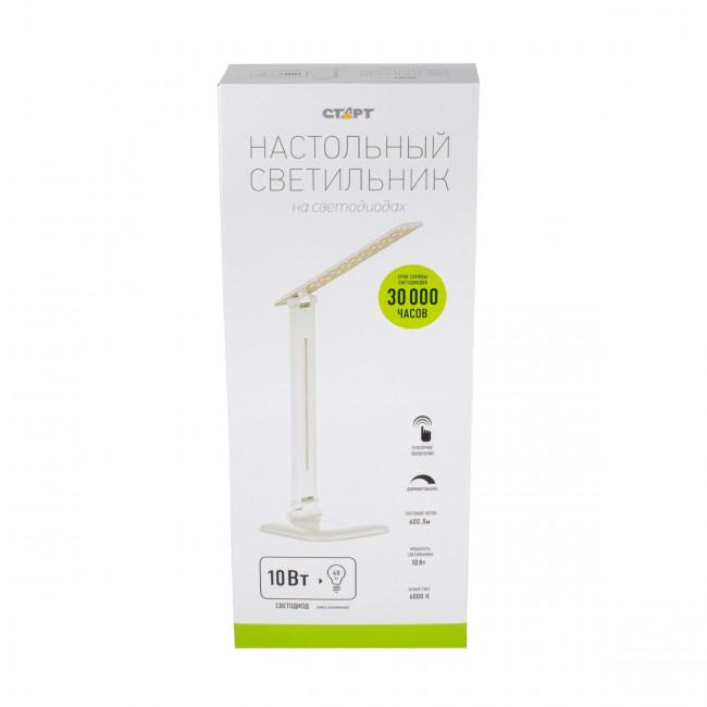 Светильник настольный светодиодный СТАРТ  CT58 белый Светильник настольный светодиодный СТАРТ CT58 белый