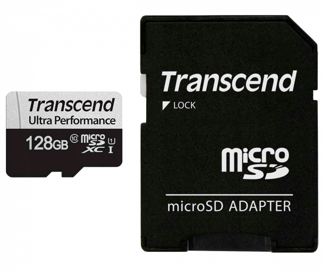 Карта памяти Transcend TS128GUSD340S — для бизнеса и офиса Карта памяти Transcend TS128GUSD340S — для бизнеса и офиса