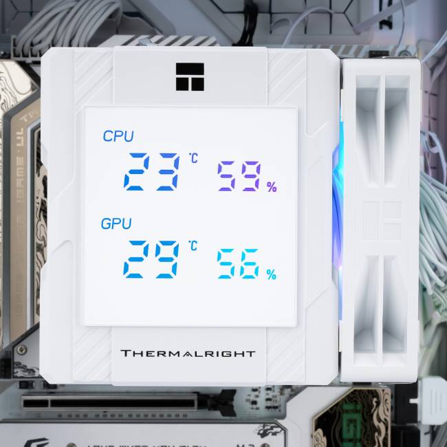 Кулер для процессора Thermalright PA120-DG-WH-ARGB — для бизнеса и офиса Кулер для процессора Thermalright PA120-DG-WH-ARGB — для бизнеса и офиса