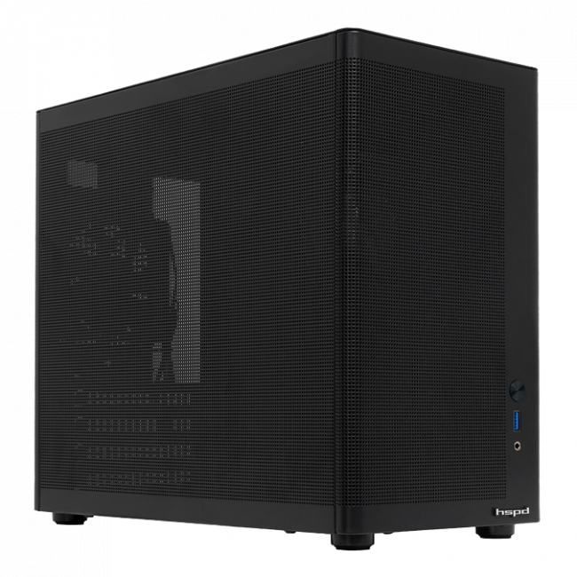 Корпус без блока питания HSPD M210-MBK — для бизнеса и офиса