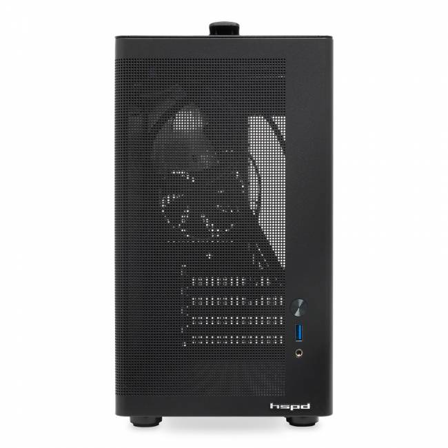 Корпус без блока питания HSPD M210-MBK — для бизнеса и офиса