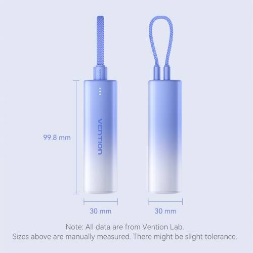 Power Bank Vention 5000mAh(USB-C + Lightning) 20W Серо-белый, шт. Vention FHWM0 — для бизнеса и офиса Power Bank Vention 5000mAh(USB-C + Lightning) 20W Серо-белый, шт. Vention FHWM0 — для бизнеса и офиса