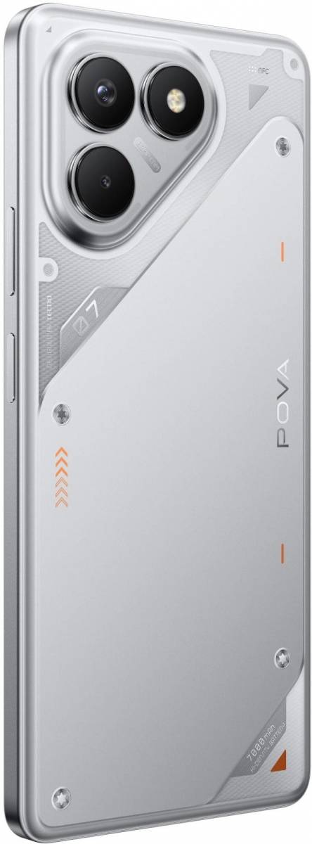 Смартфон TECNO LJ6 128+8 MAGIC SILVER — для бизнеса и офиса