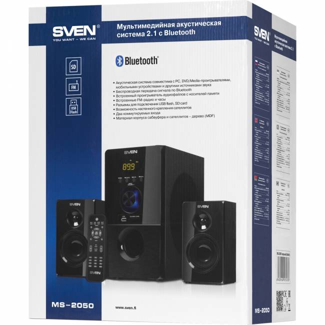 Аудиоколонки Sven SV-013233 — для бизнеса и офиса