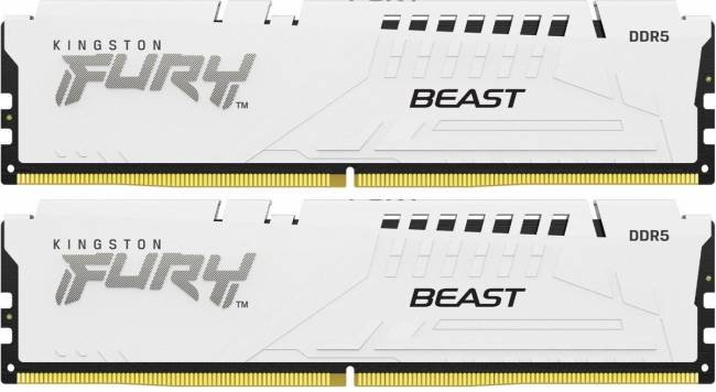 Память оперативная Kingston FURY Beast White EXPO KF560C36BWE2K2-32 — для бизнеса и офиса Память оперативная Kingston FURY Beast White EXPO KF560C36BWE2K2-32 — для бизнеса и офиса
