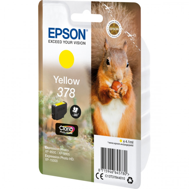 Картридж Epson C13T37844020