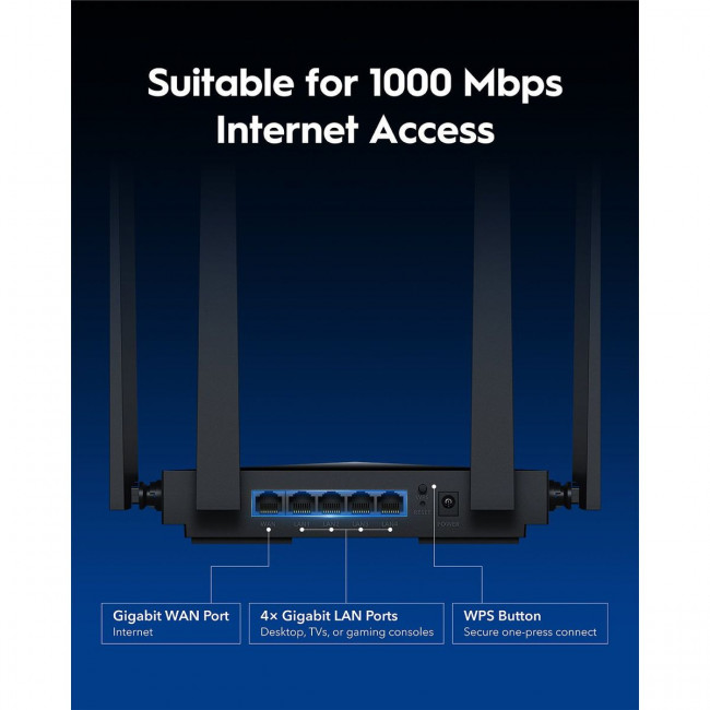 Маршрутизатор Cudy WR3600 — для бизнеса и офиса Маршрутизатор Cudy WR3600 — для бизнеса и офиса