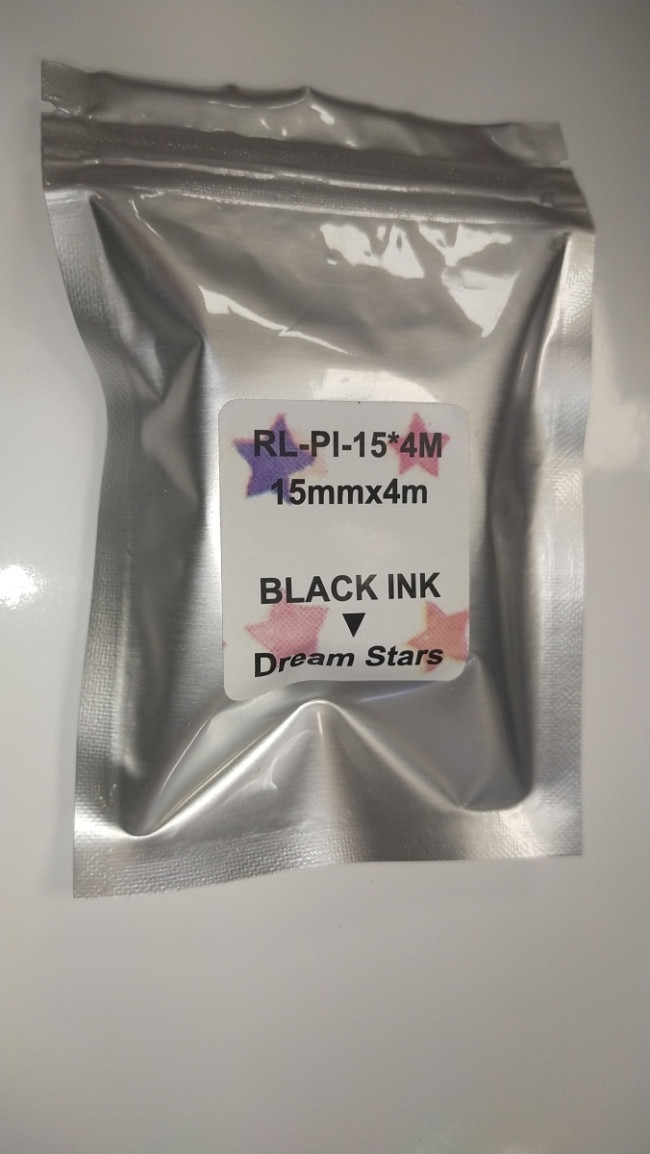 Лента Ninestar Information Technology Co RL-Pl-15x4M-BK/DS-110HW