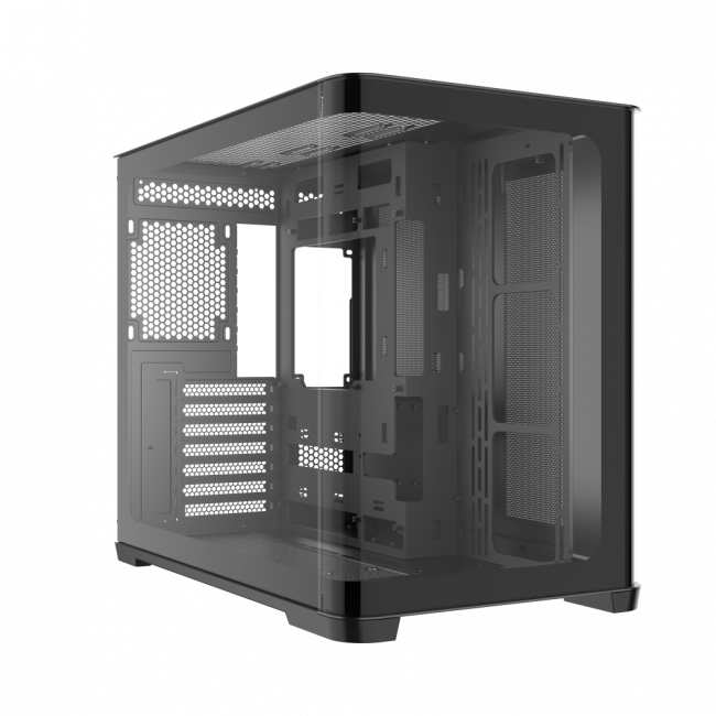 Корпус ПК без блока питания SAMA V60E-BKADA0X1-GL — для бизнеса и офиса