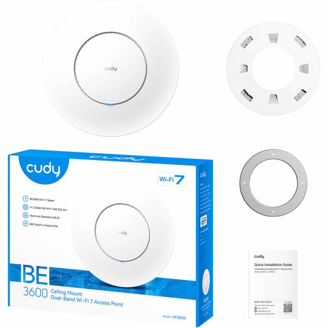Точка доступа Cudy AP3600 — для бизнеса и офиса Точка доступа Cudy AP3600 — для бизнеса и офиса