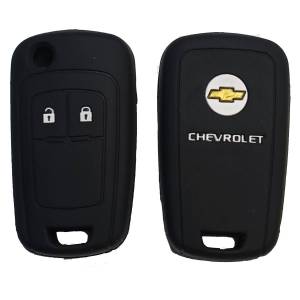 Чехол силиконовый выкидного ключа CHEVROLET 2 кнопки (с лого)