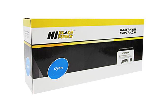 Картридж Hi-Black (HB-C9731A) для HP CLJ 5500/5550, Восстановленный, C, 12K — для бизнеса и офиса
