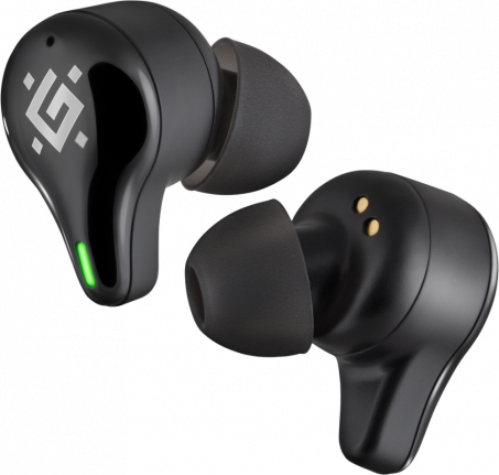 Defender Беспроводная гарнитура CyberDots 250 черный, игровые TWS, Bluetooth Defender 63250 — для бизнеса и офиса