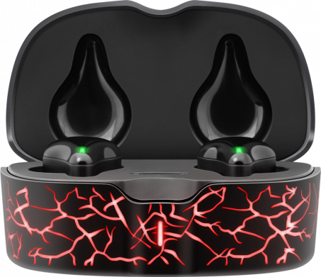 Defender Беспроводная гарнитура CyberDots 250 черный, игровые TWS, Bluetooth Defender 63250 — для бизнеса и офиса