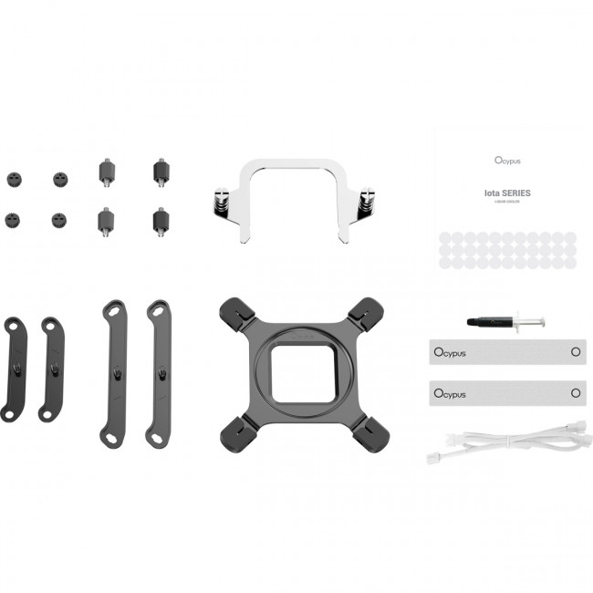Система жидкостного охлаждения Ocypus Iota-L36-WH3ANWNN00X-GL White — для бизнеса и офиса