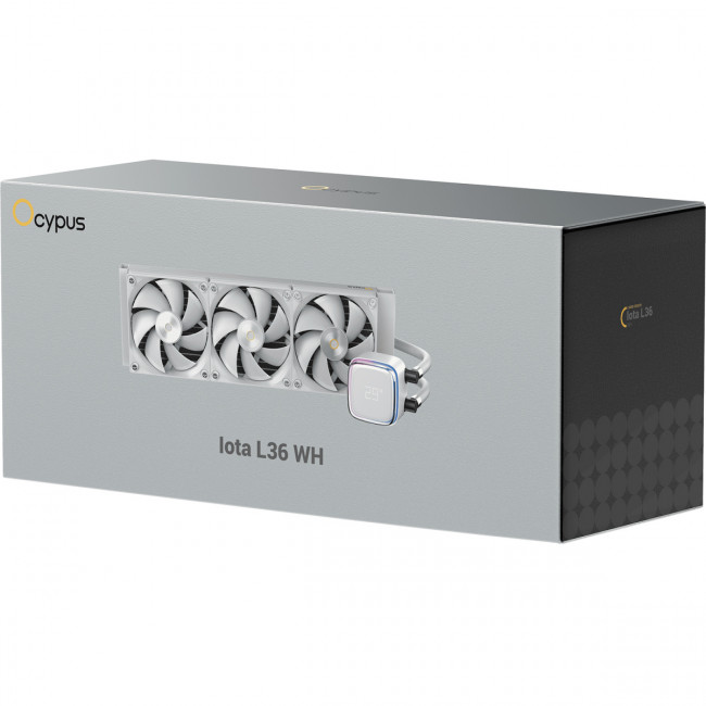 Система жидкостного охлаждения Ocypus Iota-L36-WH3ANWNN00X-GL White — для бизнеса и офиса