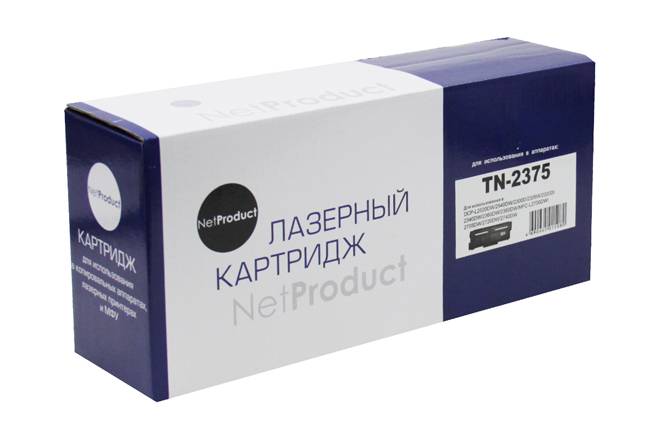 Тонер-картридж NetProduct (N-TN-2375/TN-2335) для Brother HL-L2300/2305/2320/2340, 2,6K — для бизнеса и офиса