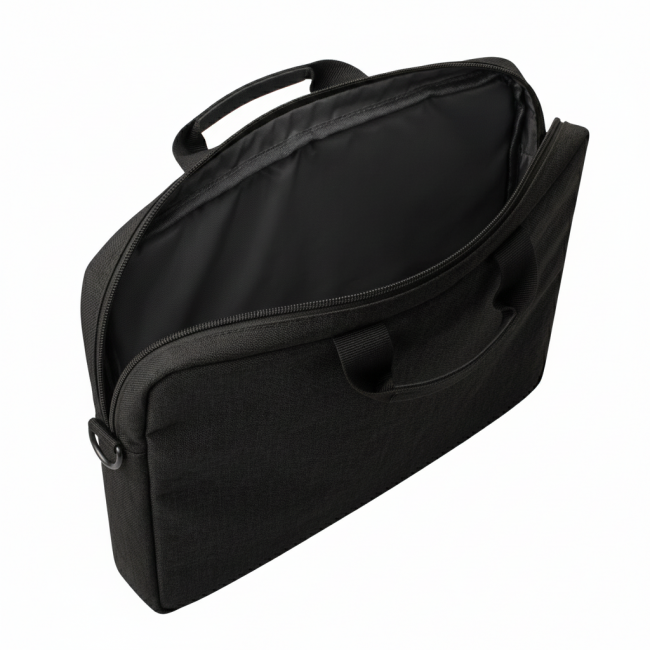 Сумка для ноутбука нейлон PORTcase KCB-161 Black — для бизнеса и офиса Сумка для ноутбука нейлон PORTcase KCB-161 Black — для бизнеса и офиса