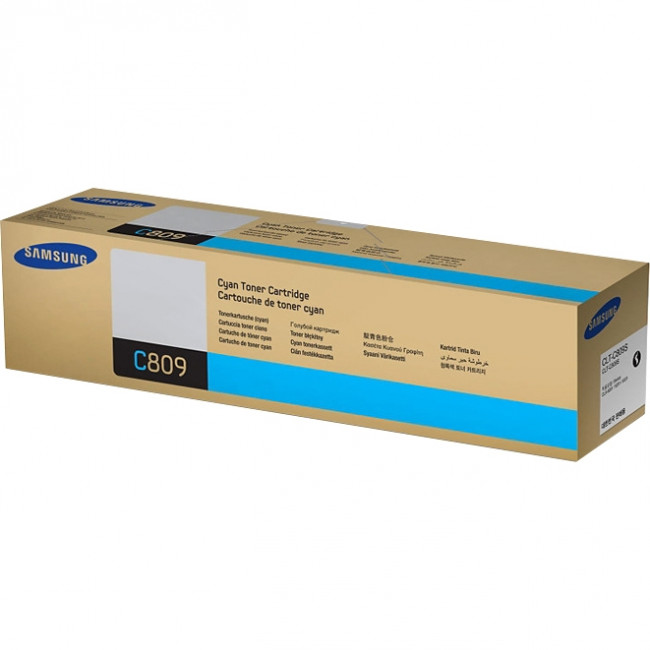 Тонер-картридж Samsung CLT-C809S Cyan Toner Cartridge (SS568A)