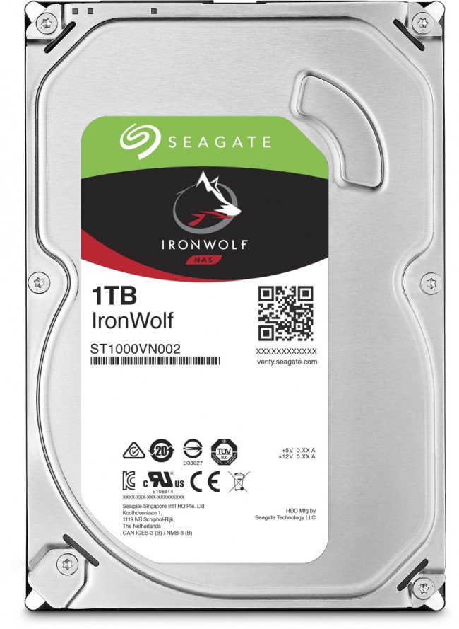 Жесткий диск Seagate IronWolf NAS ST1000VN002 Жесткий диск Seagate IronWolf NAS ST1000VN002