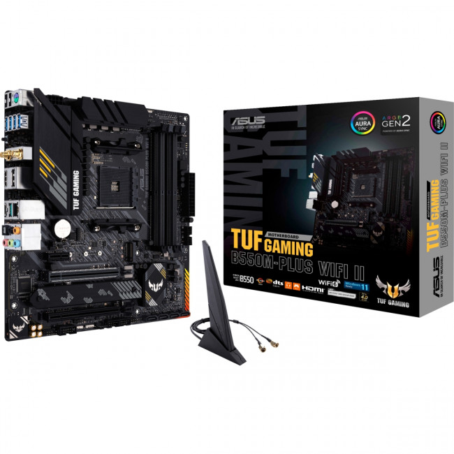 Материнская плата ASUS TUF GAMING B550M-PLUS WIFI II (90MB19Y0-M0EAY0) — для бизнеса и офиса