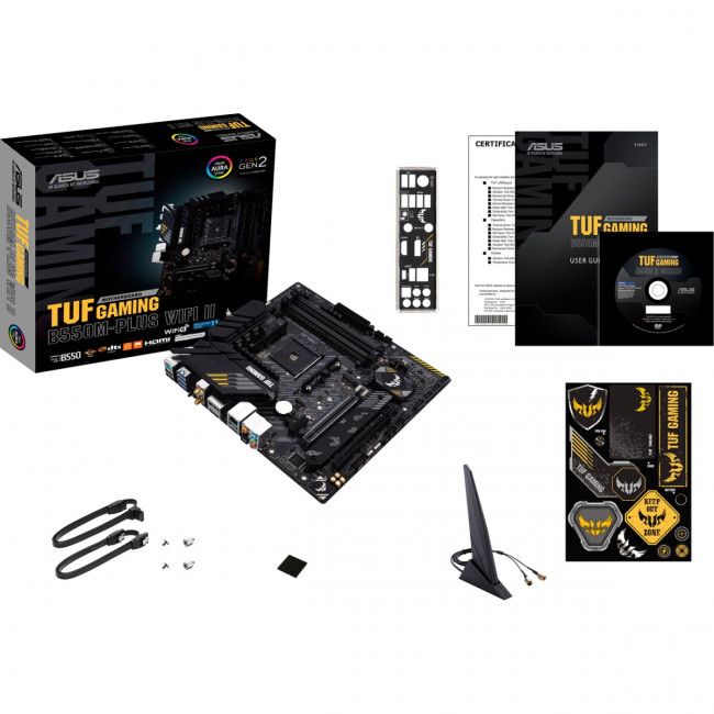 Материнская плата ASUS TUF GAMING B550M-PLUS WIFI II (90MB19Y0-M0EAY0) — для бизнеса и офиса