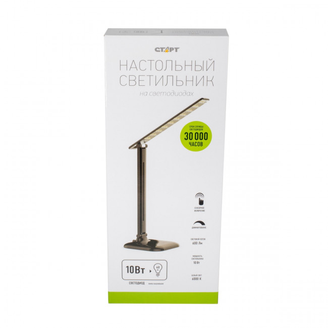 Светильник настольный светодиодный СТАРТ  CT58 черный Светильник настольный светодиодный СТАРТ CT58 черный