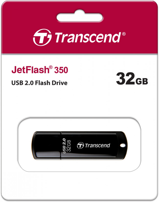 Флеш-накопитель Transcend JetFlash 350 — для бизнеса и офиса