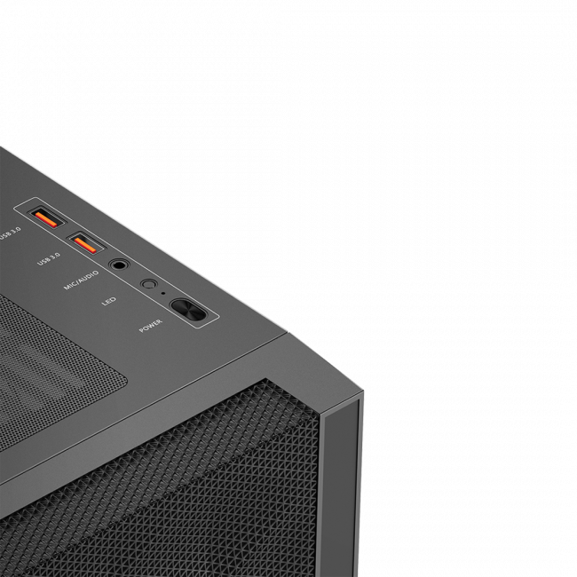 Корпус без блока питания PcCooler C3D510 BK ARGB — для бизнеса и офиса Корпус без блока питания PcCooler C3D510 BK ARGB — для бизнеса и офиса