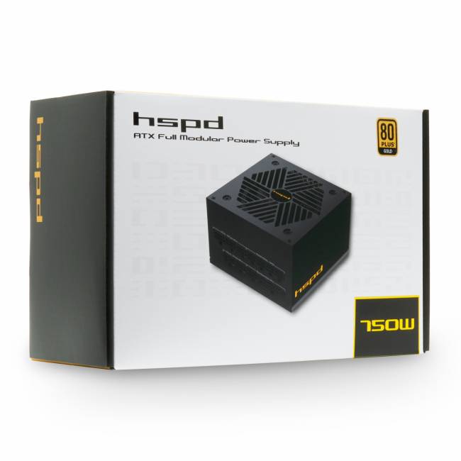 Блок питания HSPD HSK-750GF-BK — для бизнеса и офиса