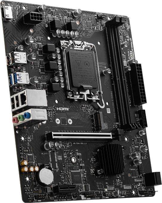 Материнская плата MSI PRO H610M-S DDR4 — для бизнеса и офиса