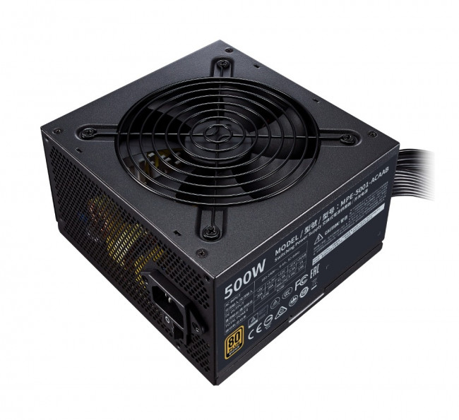 Блок питания 500 Ватт Cooler Master MWE 500 Bronze V2
