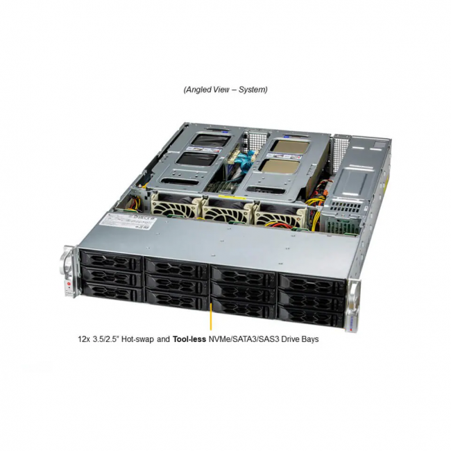 Серверная платформа SuperMicro SYS-620C-TN12R (bundle3) — для бизнеса и офиса Серверная платформа SuperMicro SYS-620C-TN12R (bundle3) — для бизнеса и офиса